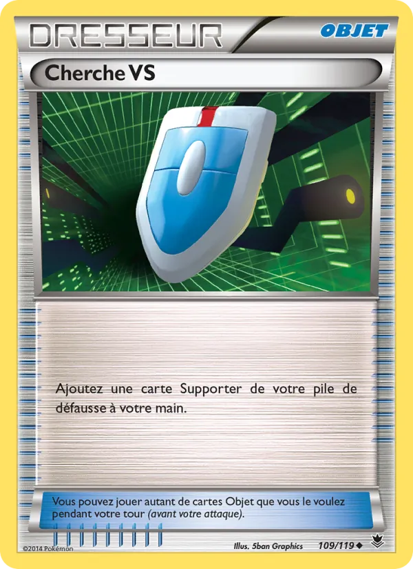 Carte Cherche VS 109/119 – Vigueur Spectrale