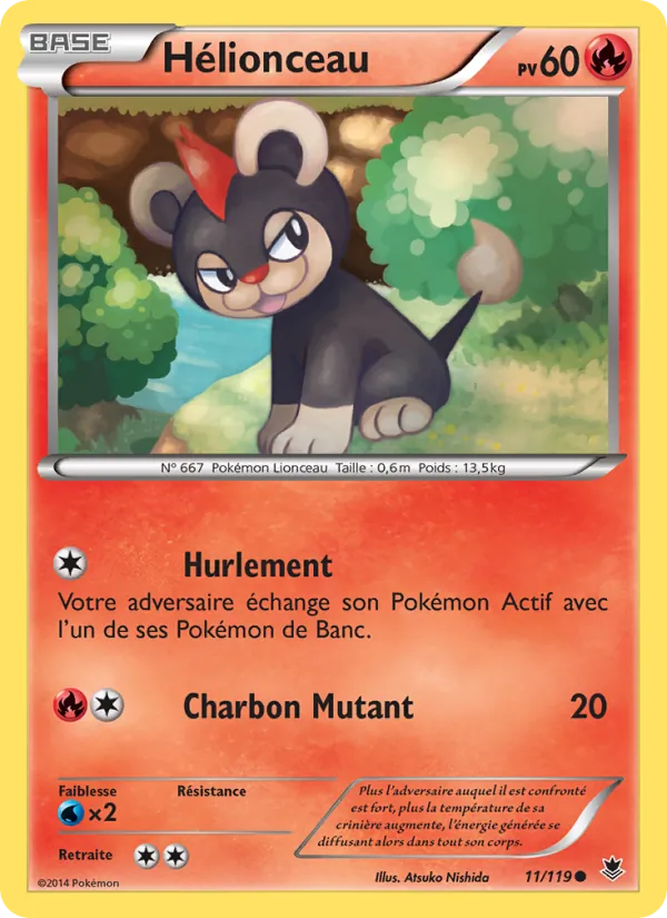 Carte Hélionceau 11/119 – Vigueur Spectrale