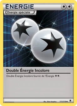 Carte Double Énergie Incolore 111/119 – Vigueur Spectrale