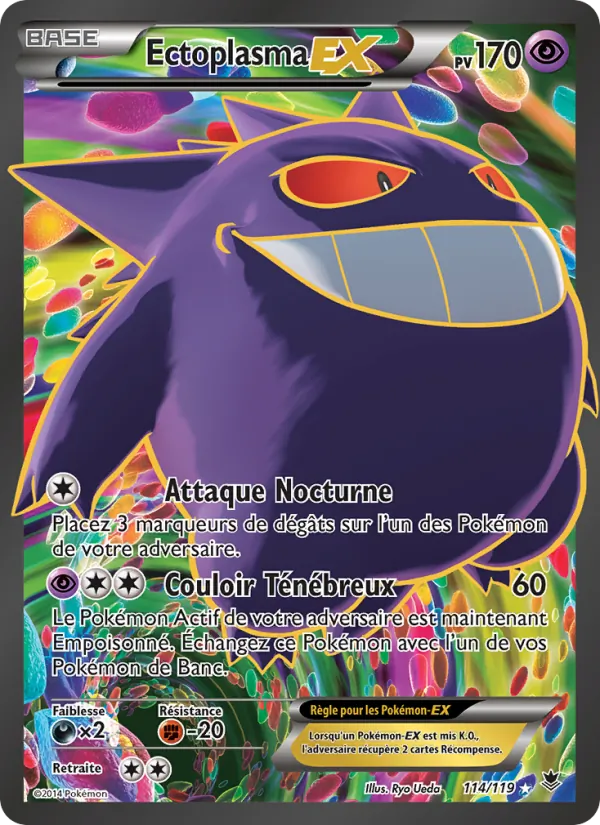 Carte Ectoplasma EX 114/119 – Vigueur Spectrale