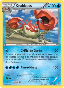 Carte Krabboss 14/119 – Vigueur Spectrale