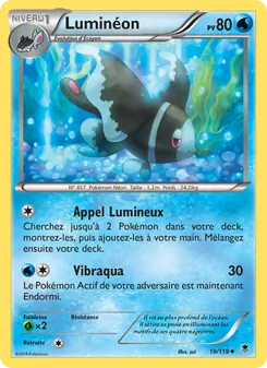 Carte Luminéon 19/119 – Vigueur Spectrale