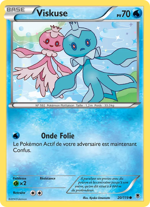 Carte Viskuse 20/119 – Vigueur Spectrale