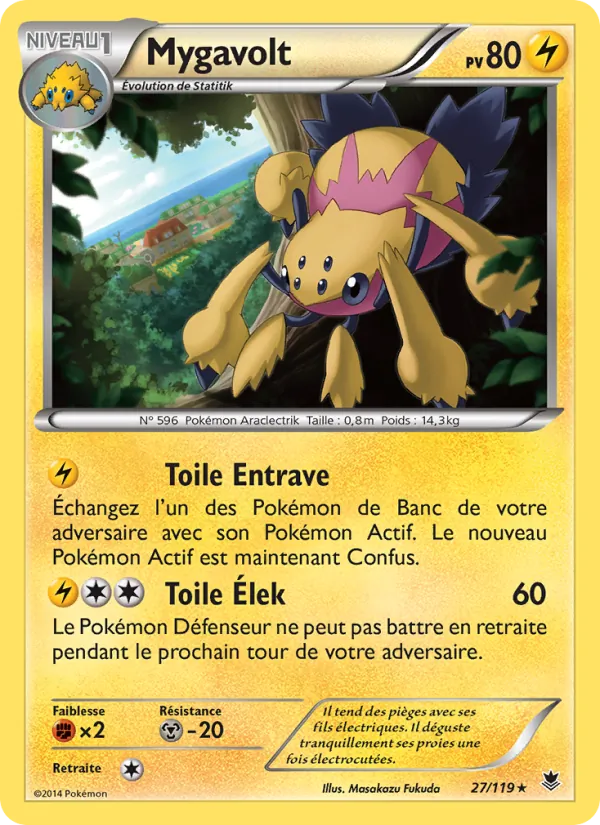 Carte Mygavolt 27/119 – Vigueur Spectrale