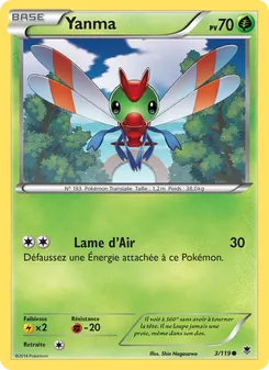 Carte Yanma 3/119 – Vigueur Spectrale