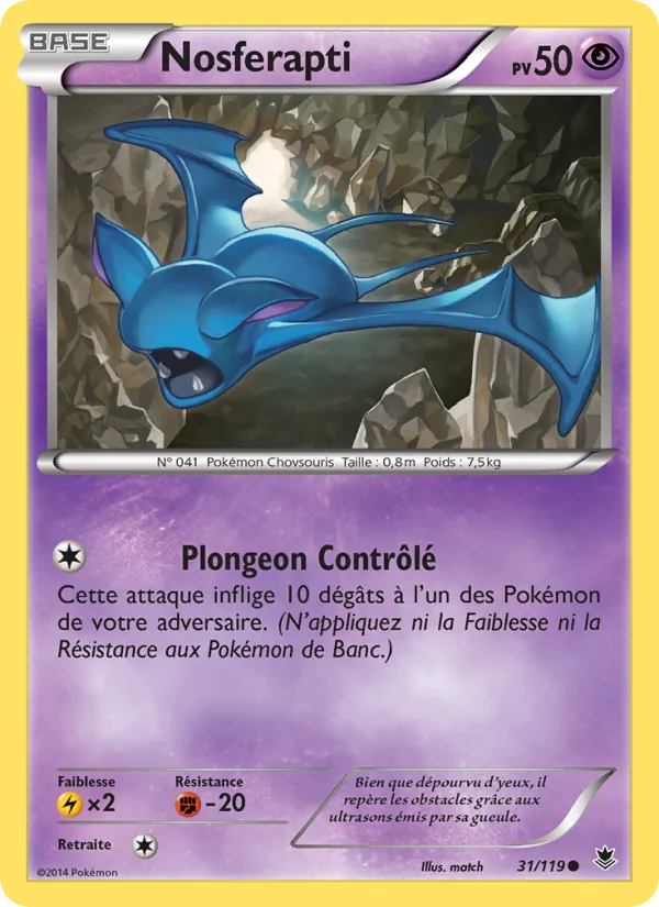 Carte Nosferapti 31/119 – Vigueur Spectrale