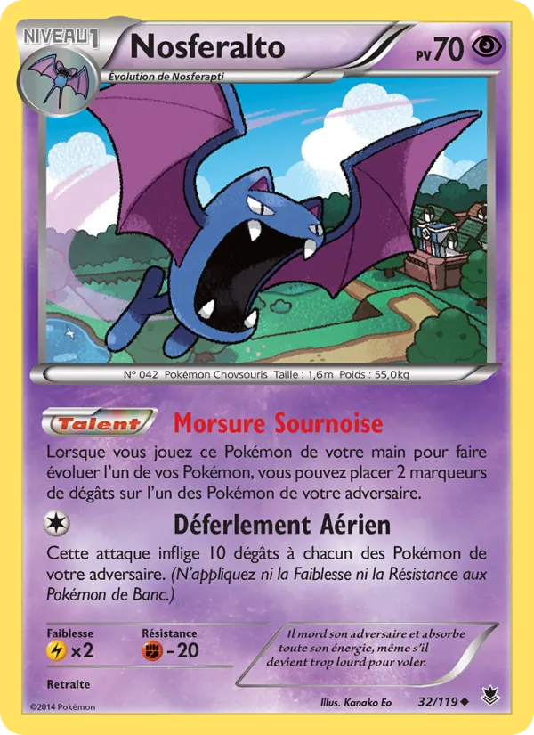 Carte Nosferalto 32/119 – Vigueur Spectrale