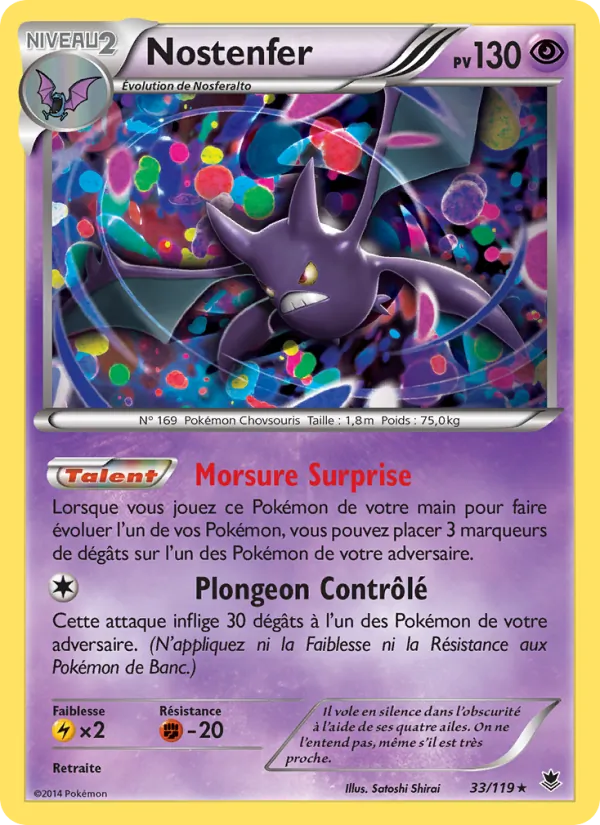 Carte Nostenfer 33/119 – Vigueur Spectrale