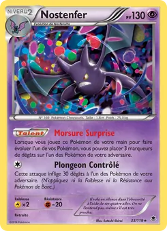 Carte Nostenfer 33/119 – Vigueur Spectrale