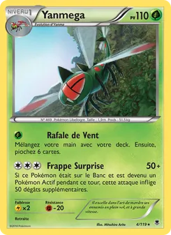 Carte Yanmega 4/119 – Vigueur Spectrale