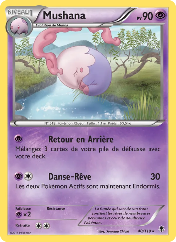 Carte Mushana 40/119 – Vigueur Spectrale