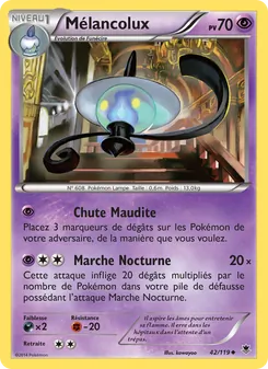 Carte Mélancolux 42/119 – Vigueur Spectrale