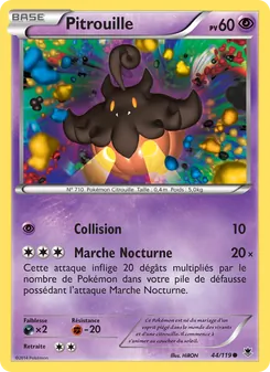 Carte Pitrouille 44/119 – Vigueur Spectrale