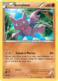 Carte Scorplane 46/119 – Vigueur Spectrale