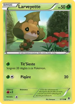 Carte Larveyette 5/119 – Vigueur Spectrale