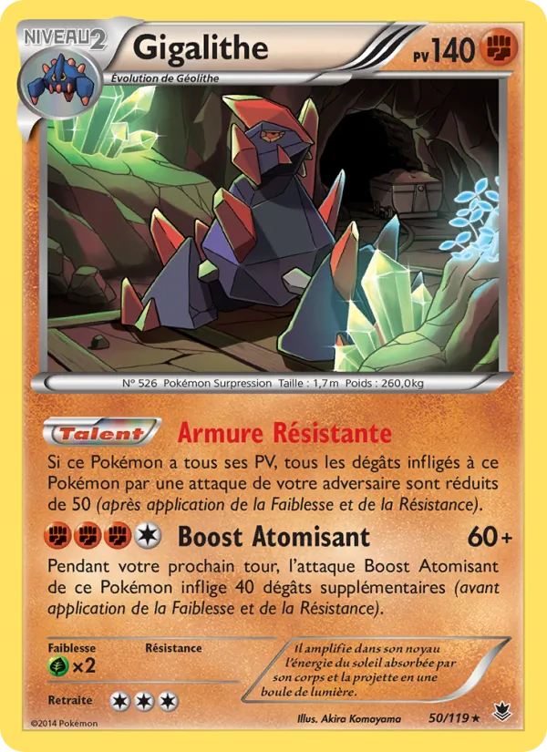 Carte Gigalithe 50/119 – Vigueur Spectrale