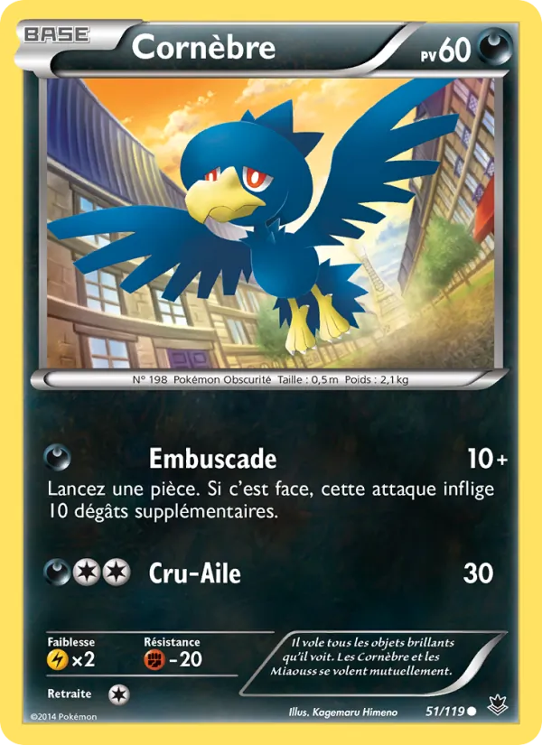 Carte Cornèbre 51/119 – Vigueur Spectrale
