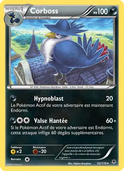Carte Corboss 52/119 – Vigueur Spectrale