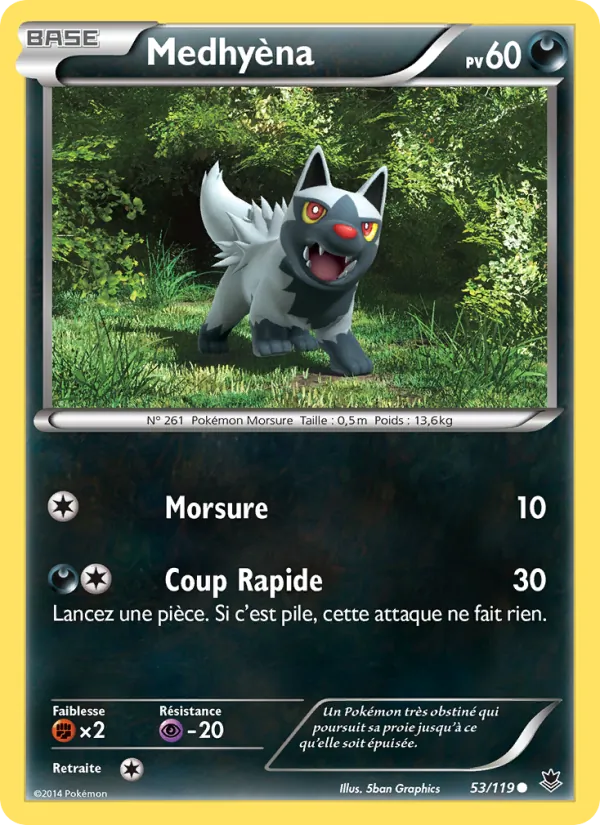 Carte Medhyèna 53/119 – Vigueur Spectrale