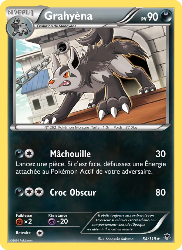 Carte Grahyèna 54/119 – Vigueur Spectrale