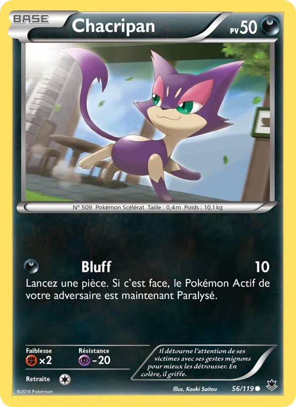 Carte Chacripan 56/119 – Vigueur Spectrale