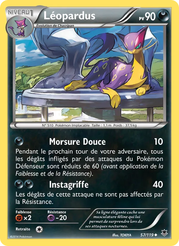 Carte Léopardus 57/119 – Vigueur Spectrale