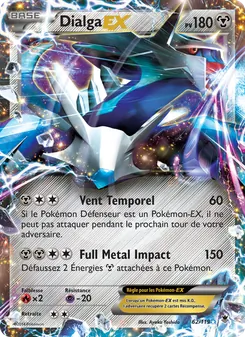 Carte Dialga EX 62/119 – Vigueur Spectrale
