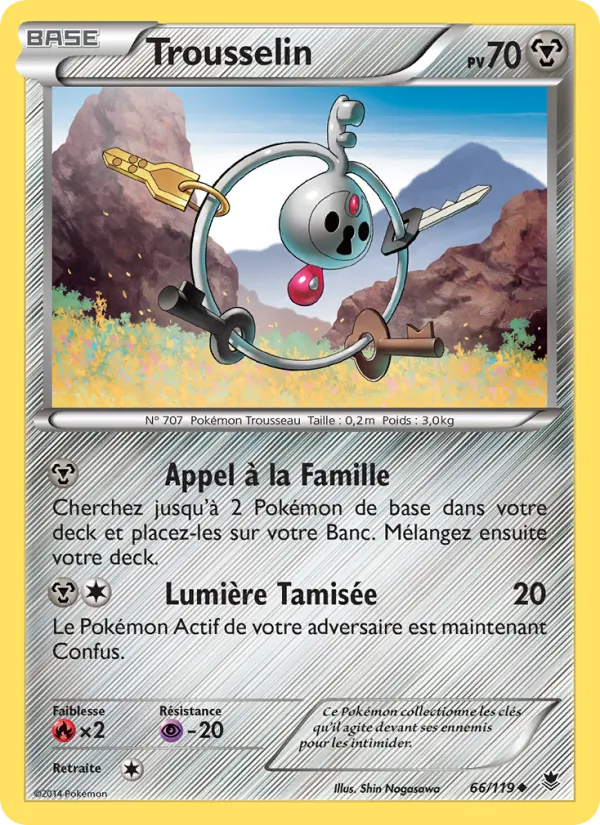 Carte Trousselin 66/119 – Vigueur Spectrale