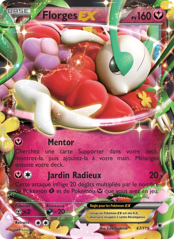 Carte Florges EX 67/119 – Vigueur Spectrale