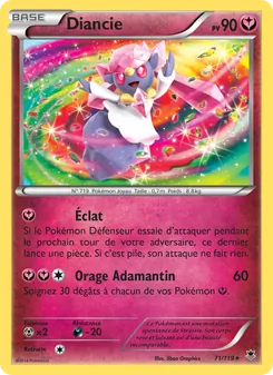 Carte Diancie 71/119 – Vigueur Spectrale