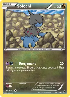 Carte Solochi 72/119 – Vigueur Spectrale