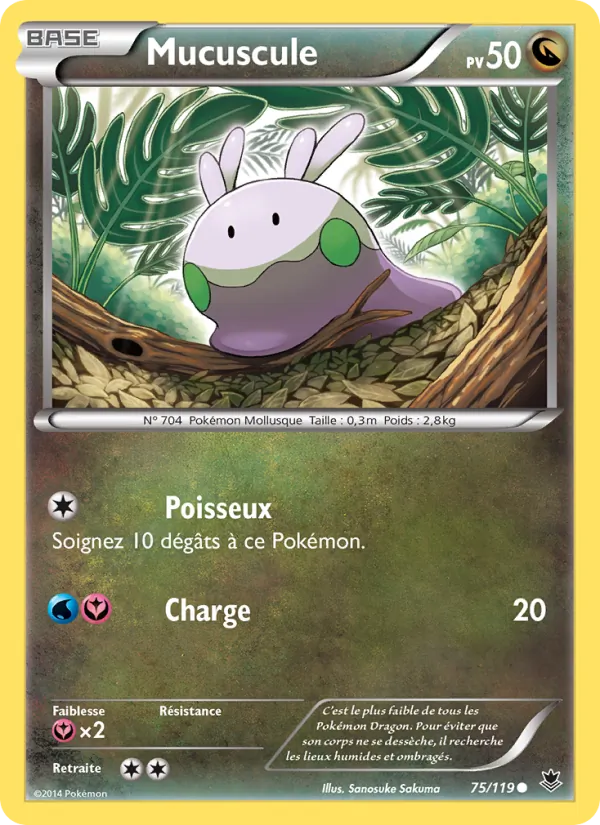 Carte Mucuscule 75/119 – Vigueur Spectrale