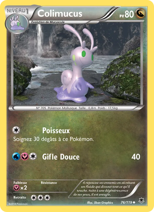 Carte Colimucus 76/119 – Vigueur Spectrale