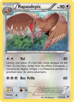 Carte Rapasdepic 79/119 – Vigueur Spectrale