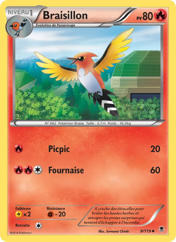 Carte Braisillon 9/119 – Vigueur Spectrale