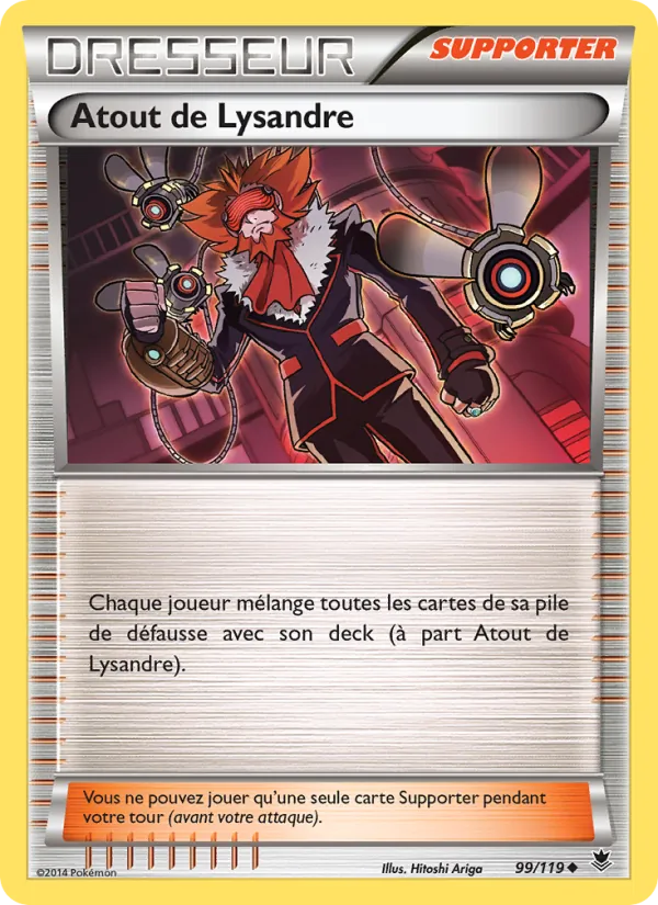 Carte Atout de Lysandre 99/119 – Vigueur Spectrale