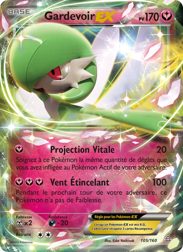Carte Gardevoir EX 105/160 – Primo-Choc