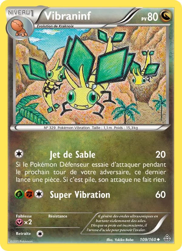 Carte Vibraninf 109/160 – Primo-Choc
