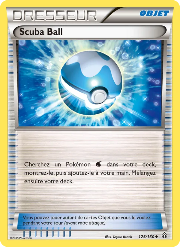 Carte Scuba Ball 125/160 – Primo-Choc