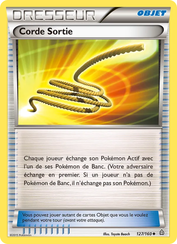 Carte Corde Sortie 127/160 – Primo-Choc