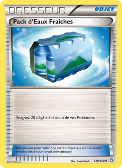 Carte Pack d'Eaux Fraîches 129/160 – Primo-Choc