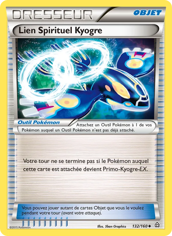 Carte Lien Spirituel Kyogre 132/160 – Primo-Choc