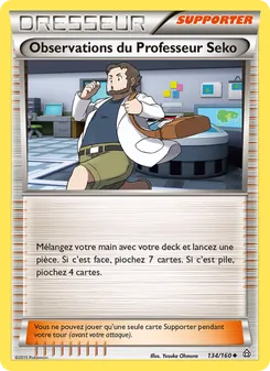 Carte Observations du Professeur Seko 134/160 – Primo-Choc