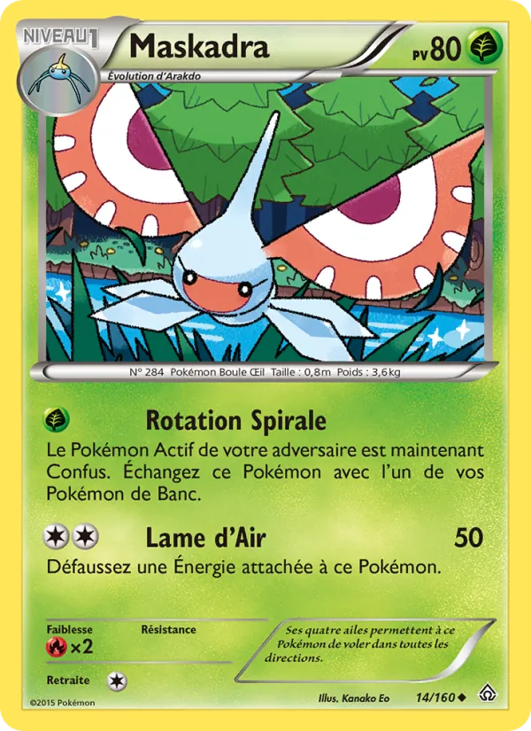 Carte Maskadra 14/160 – Primo-Choc