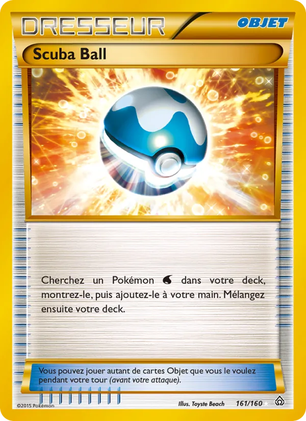 Carte Scuba Ball 161/160 – Primo-Choc