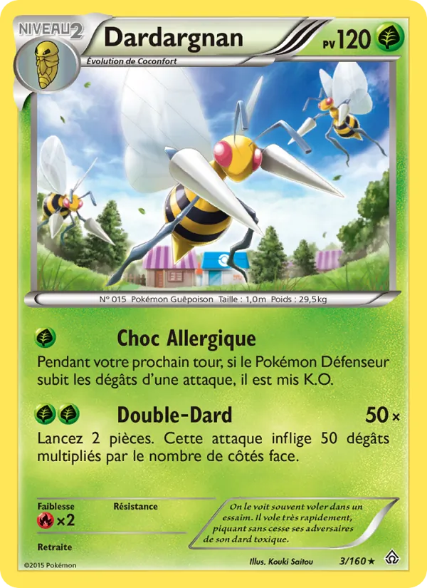 Carte Dardargnan 3/160 – Primo-Choc