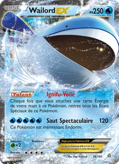 Carte Wailord EX 38/160 – Primo-Choc