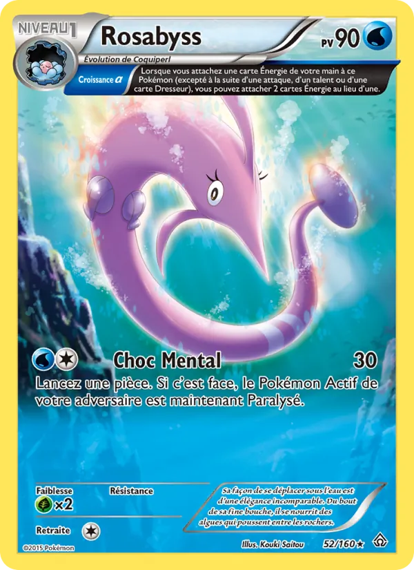Carte Rosabyss 52/160 – Primo-Choc