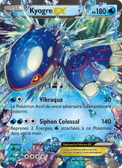 Carte Kyogre EX 54/160 – Primo-Choc
