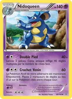 Carte Nidoqueen 68/160 – Primo-Choc